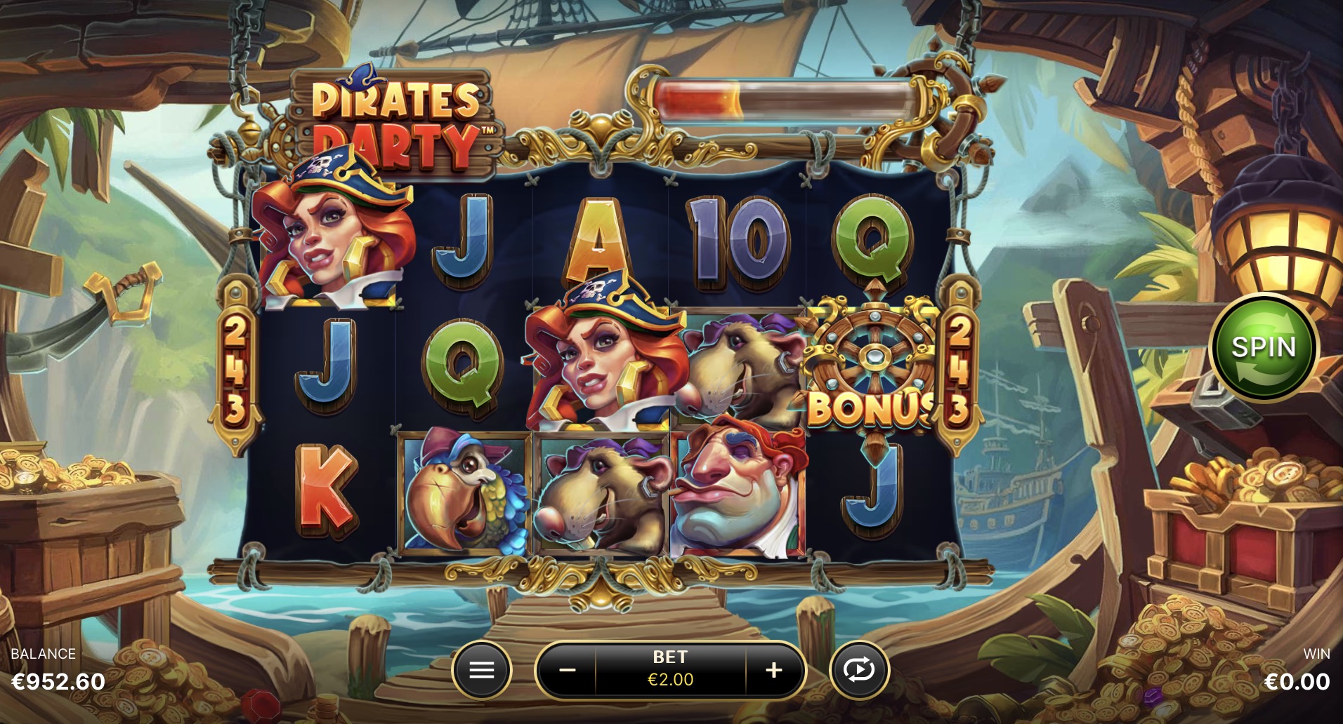        Pirates Party    NetEnt